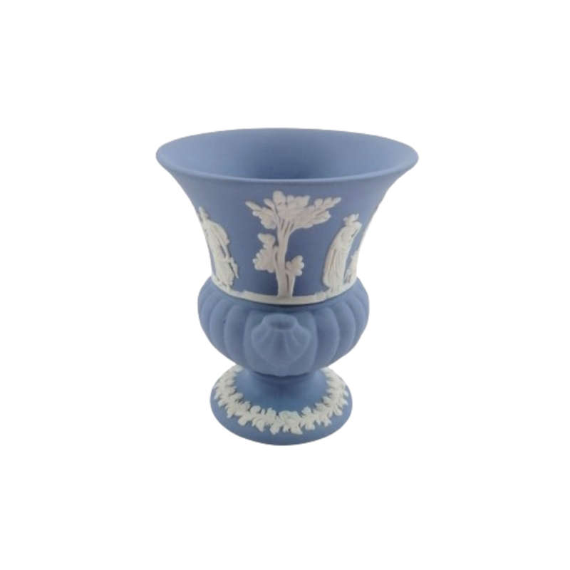 Wedgwood Jasper Blue Urn Vase