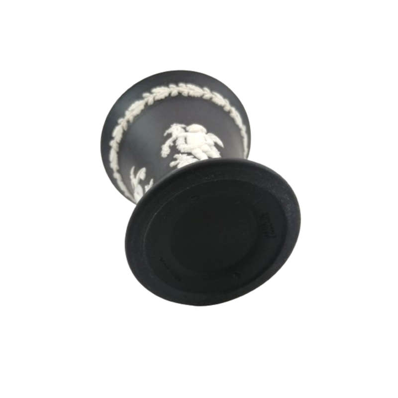 Wedgwood Jasper Black Vase
