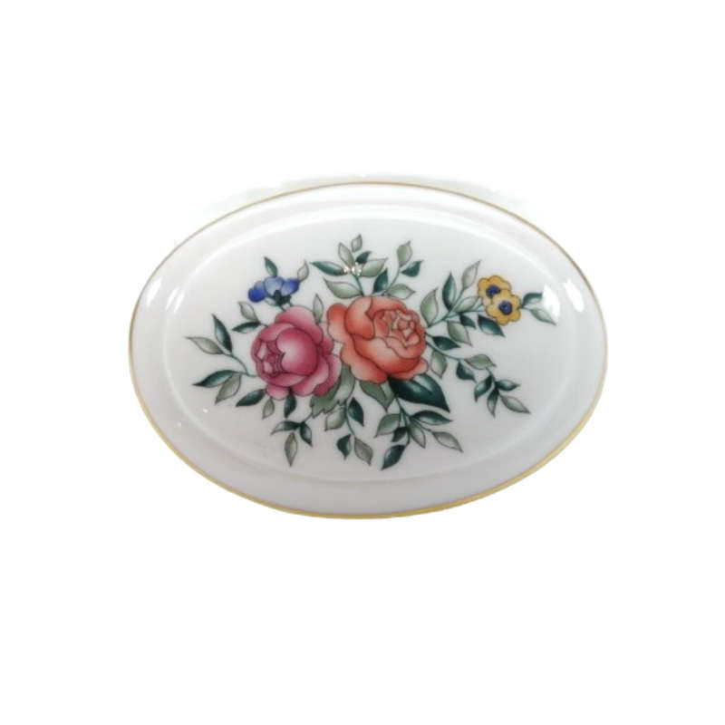Wedgwood Avebury Round Fluted Trinket Lidded Dish