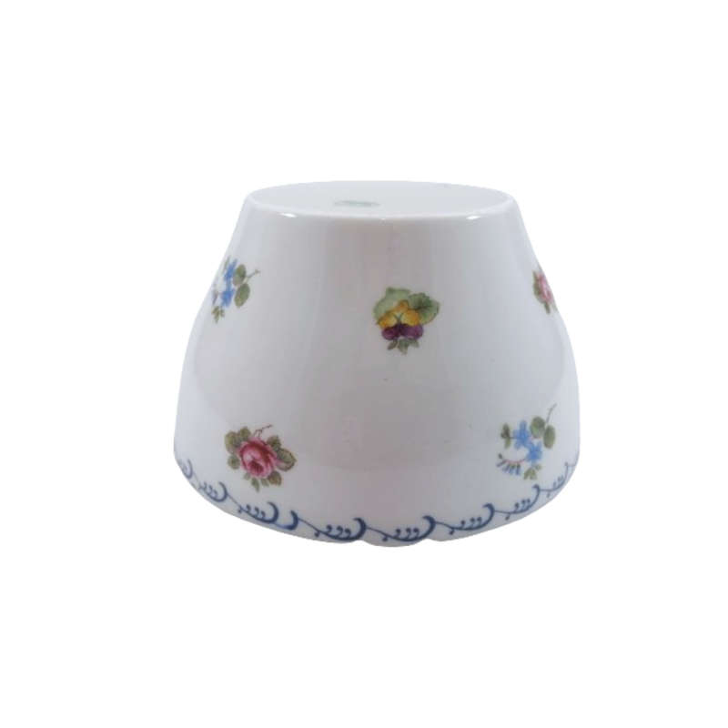 Shelley Sugar Bowl Pansies, Roses and Forget-me-nots