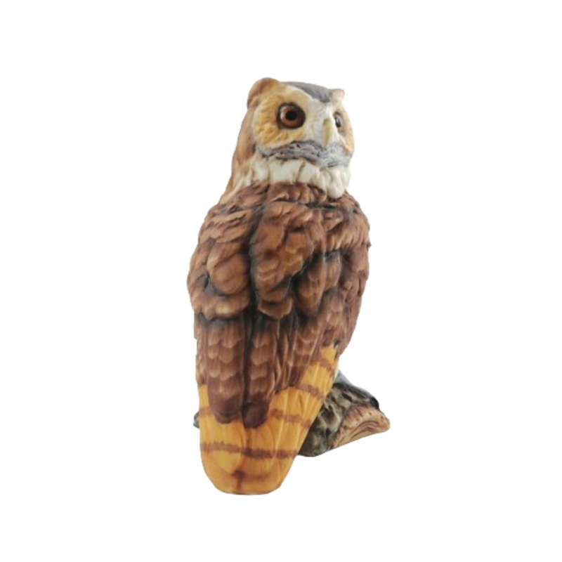 Kaiser Figurine Porcelain Hand Painted Limited Edition Brown Owl 652713