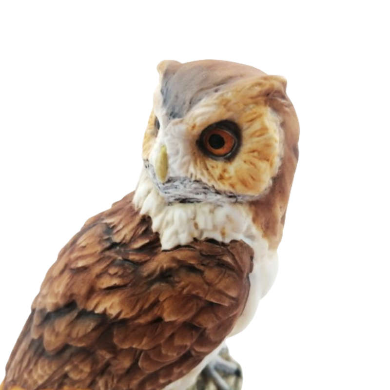 Kaiser Figurine Porcelain Hand Painted Limited Edition Brown Owl 652713