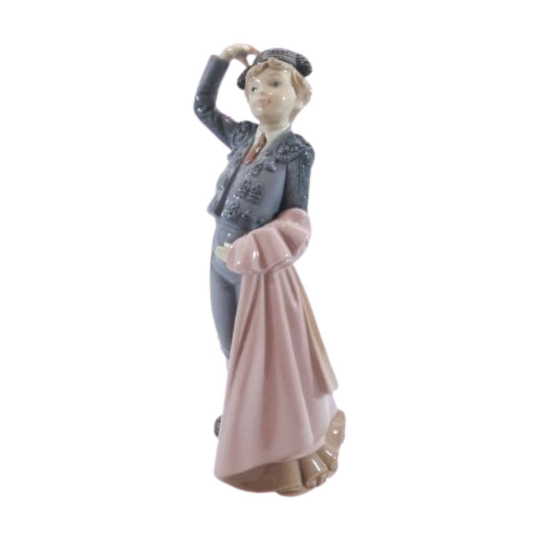 Lladro Figurine No. 5117 Boy Bullfighter Little Proud Matador