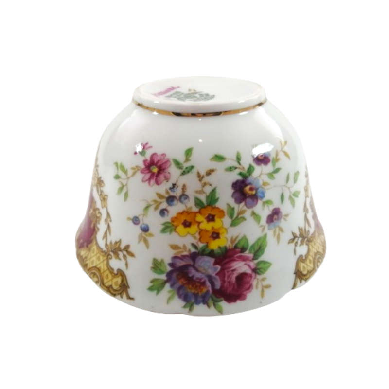 Tuscan Burgundy `Provence` Sugar Bowl - High Tea at Home