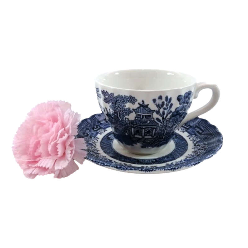 Royal Wessex Bone China Blue and White Duo