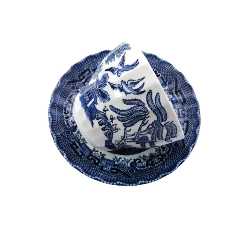 Royal Wessex Bone China Blue and White Duo
