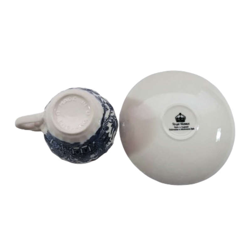 Royal Wessex Bone China Blue and White Duo