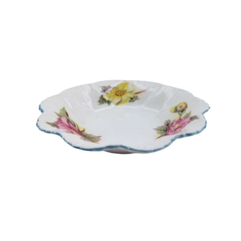 Shelley China Begonia Dainty Round Nut Or Bon Bon Dish