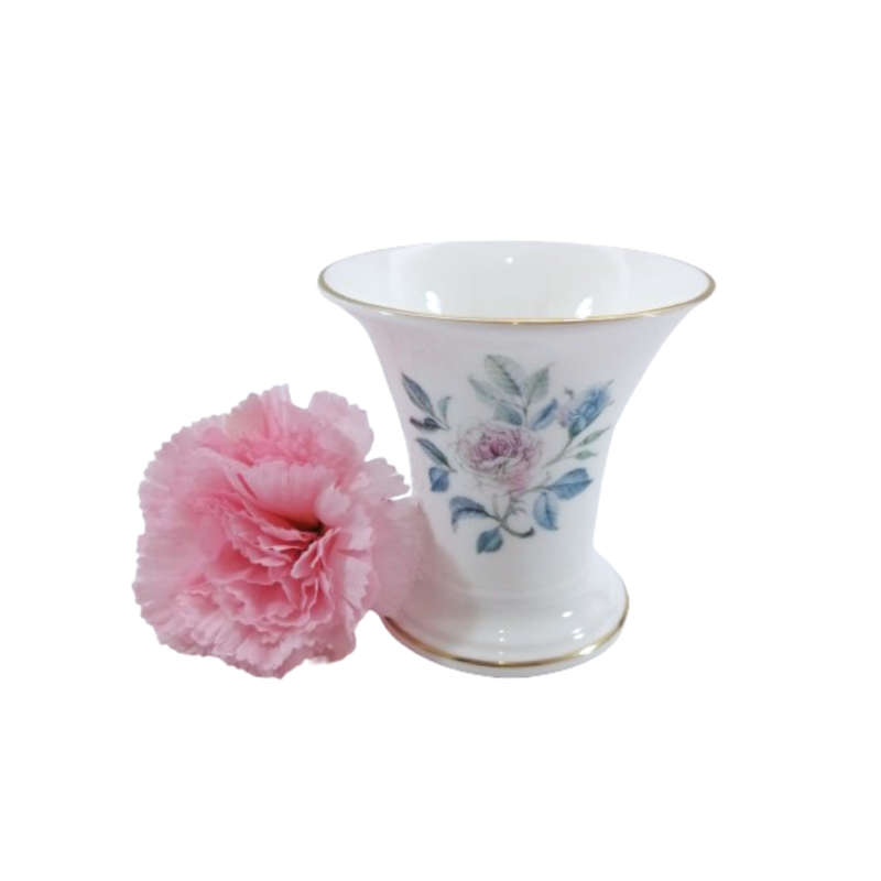 Wedgwood Mist Rose Vase