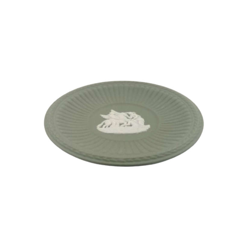 Wedgwood Green Jasper Round Pin Dish