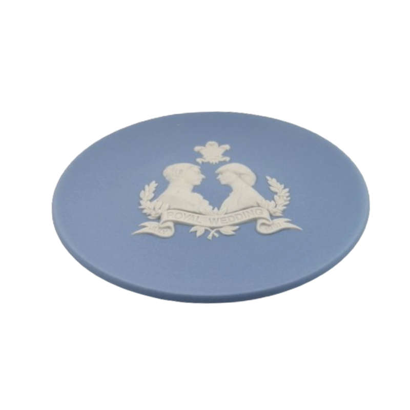 Wedgwood Blue Jasper July 1981 Royal Wedding Plate