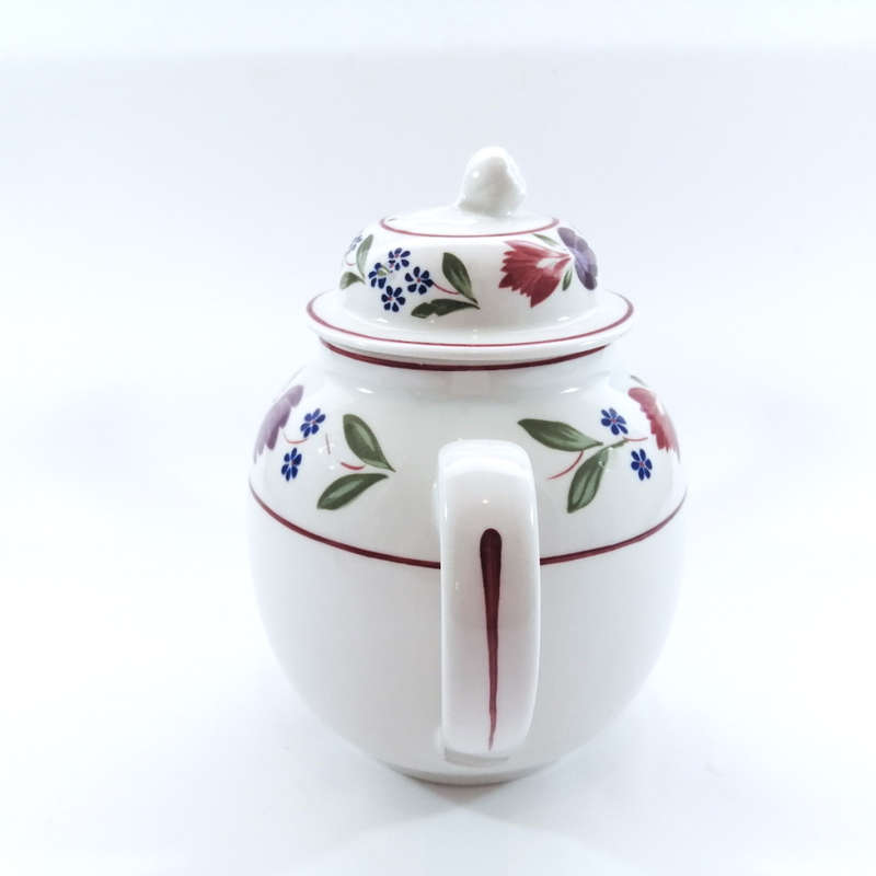 Adams Ironstone Pottery Large Tea Pot in Old Colonial pattern