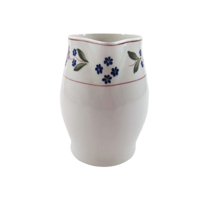 Adams Ironstone Pottery Tall Large Jug in Old Colonial pattern
