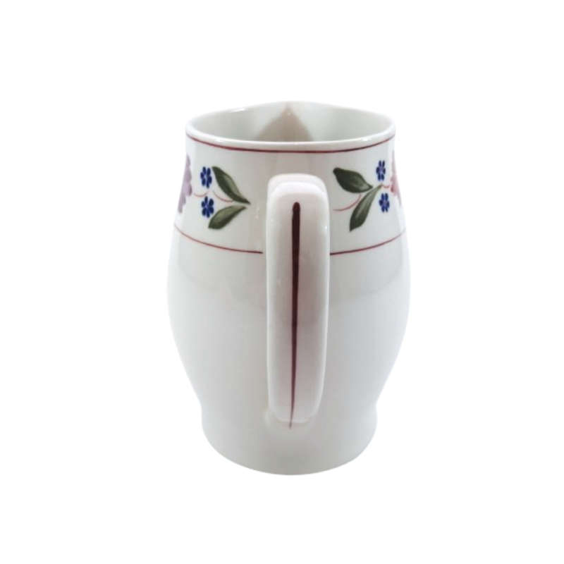 Adams Ironstone Pottery Tall Large Jug in Old Colonial pattern