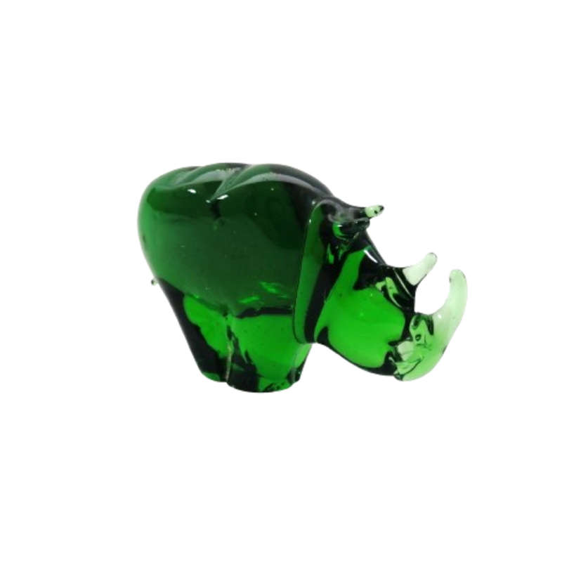 Art Studio Green Emerald Rhino