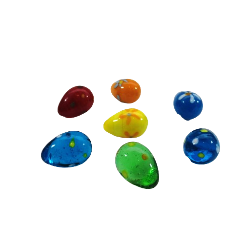 Easter Eggs Marbles Glass Balls Shaped Glass Eggs