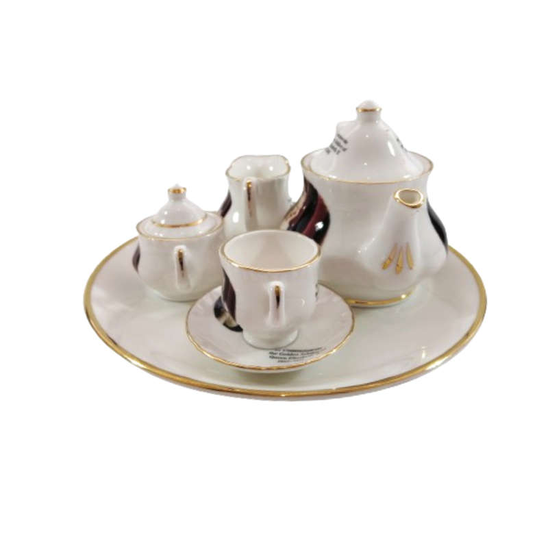 Commemorative Mini Tea Set for Queen Elizabeth 11 from 2002