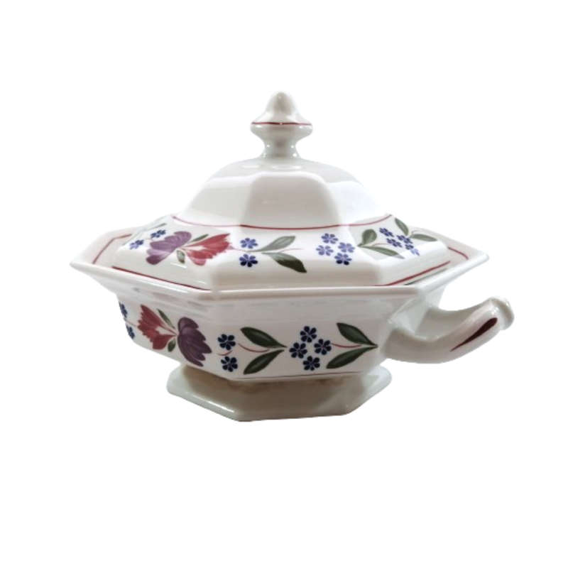 Adams Old Colonial Tureen Serving Dish with Lid & Handles English Ironstone