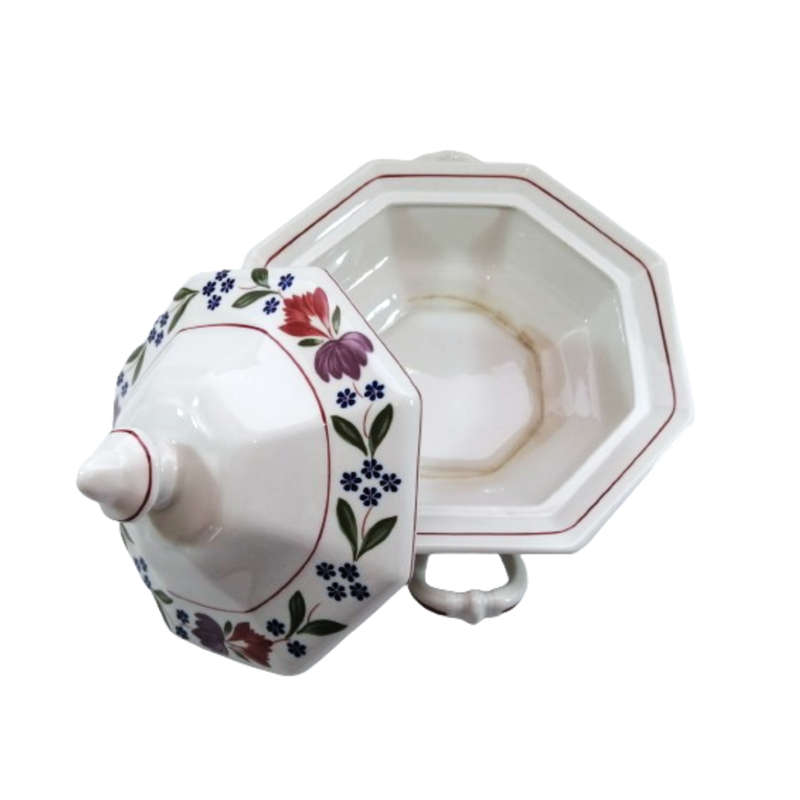 Adams Old Colonial Tureen Serving Dish with Lid & Handles English Ironstone