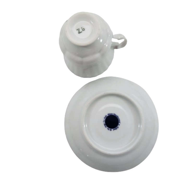 Ter Steege bv Delft Blauw Windmill Cup and Saucer