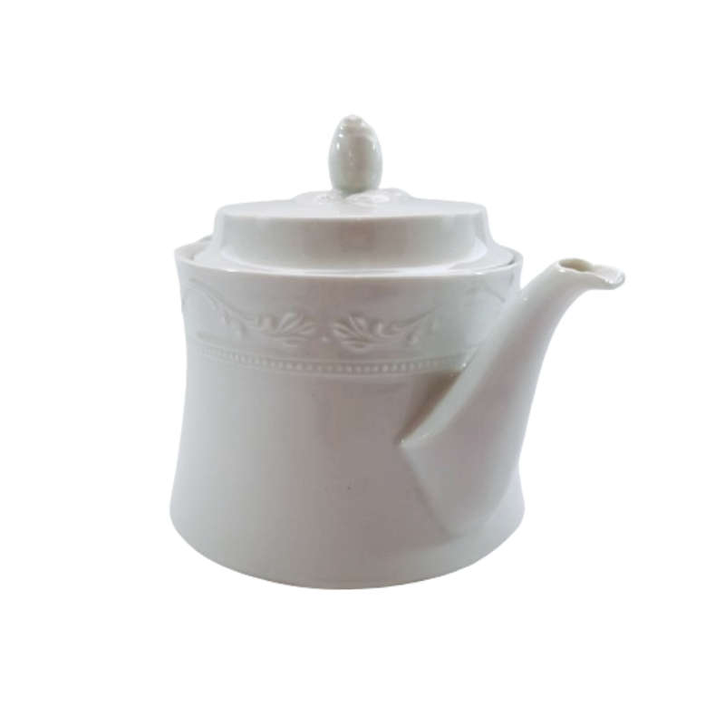 Huguenot Royal Beautiful White Porcelain Tea Pot