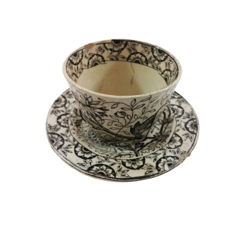 Antique Staffordshire Aesthetic Movement Porcelain Pieces