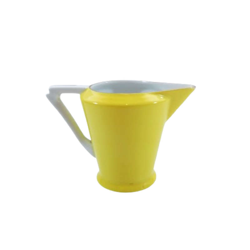 Art Deco Fine Bone China Yellow Art Deco Milk Jug