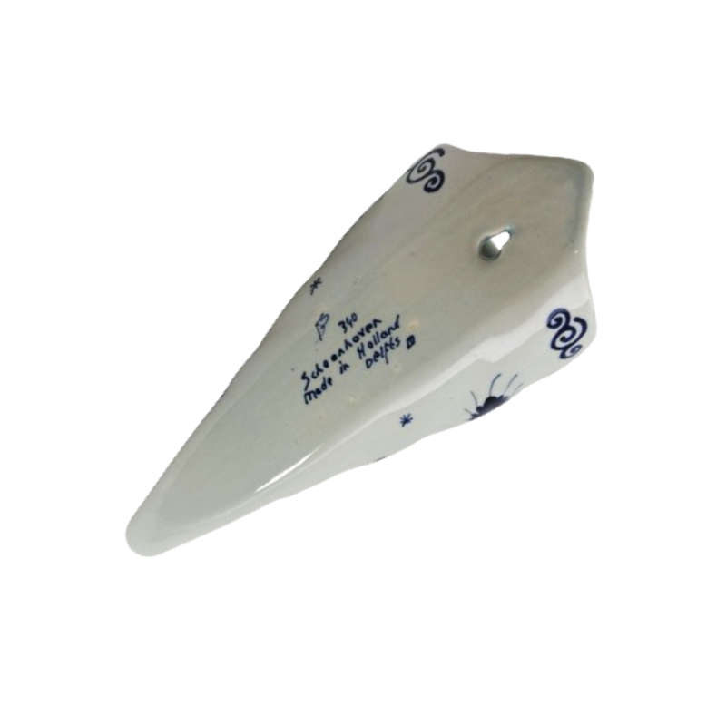 Wall Pocket Dutch Ceramic Delft Hand Painted Holland Schoonhoven