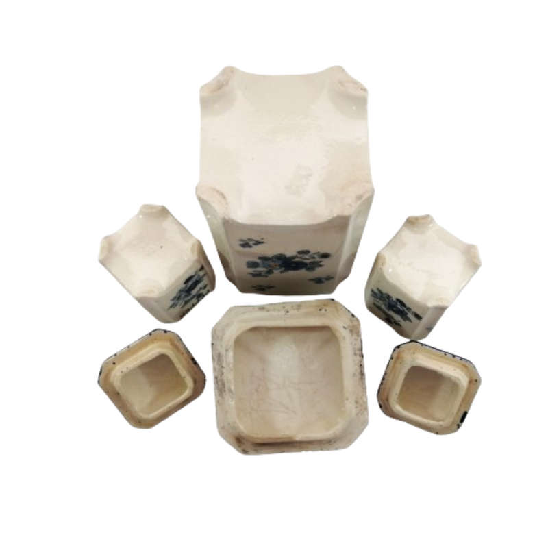 Vintage Ceramic Canisters Storage Jars