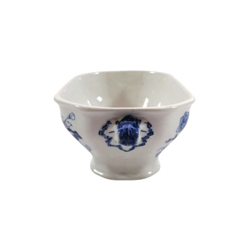 Mason`s Ironstone China Blue and White oblong serving bowl
