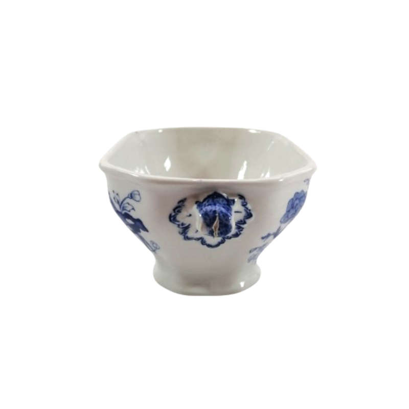 Mason`s Ironstone China Blue and White oblong serving bowl