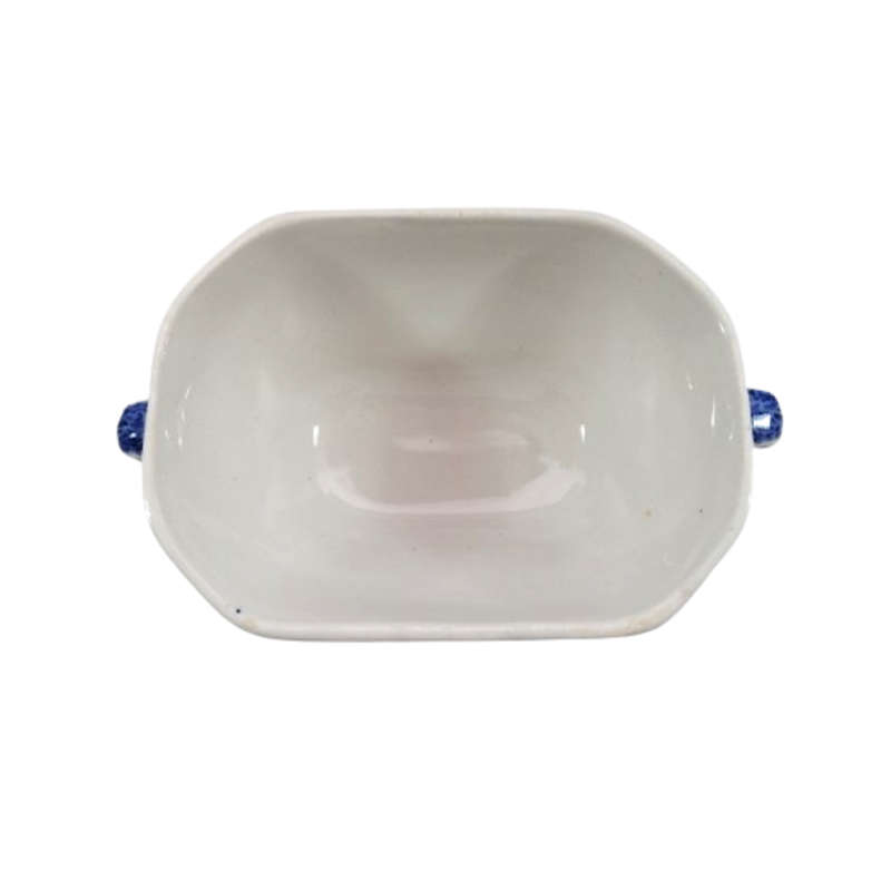 Mason`s Ironstone China Blue and White oblong serving bowl