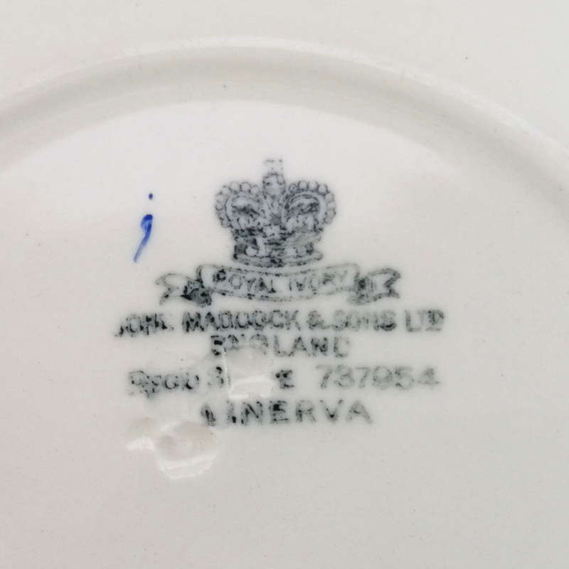 John Maddock & Sons England Royal Ivory Minerva Bowl