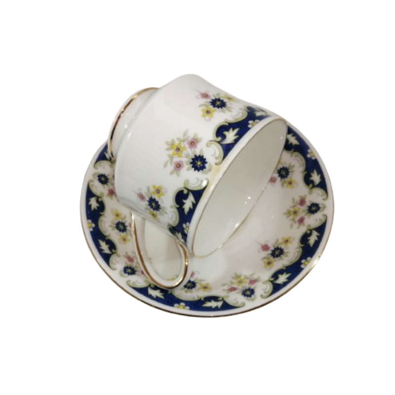 Paragon Coniston Tea Trio Blue on White