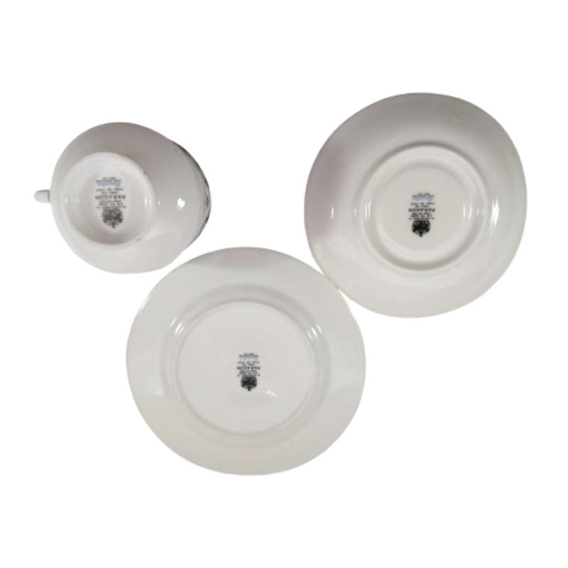 Paragon Coniston Tea Trio Blue on White