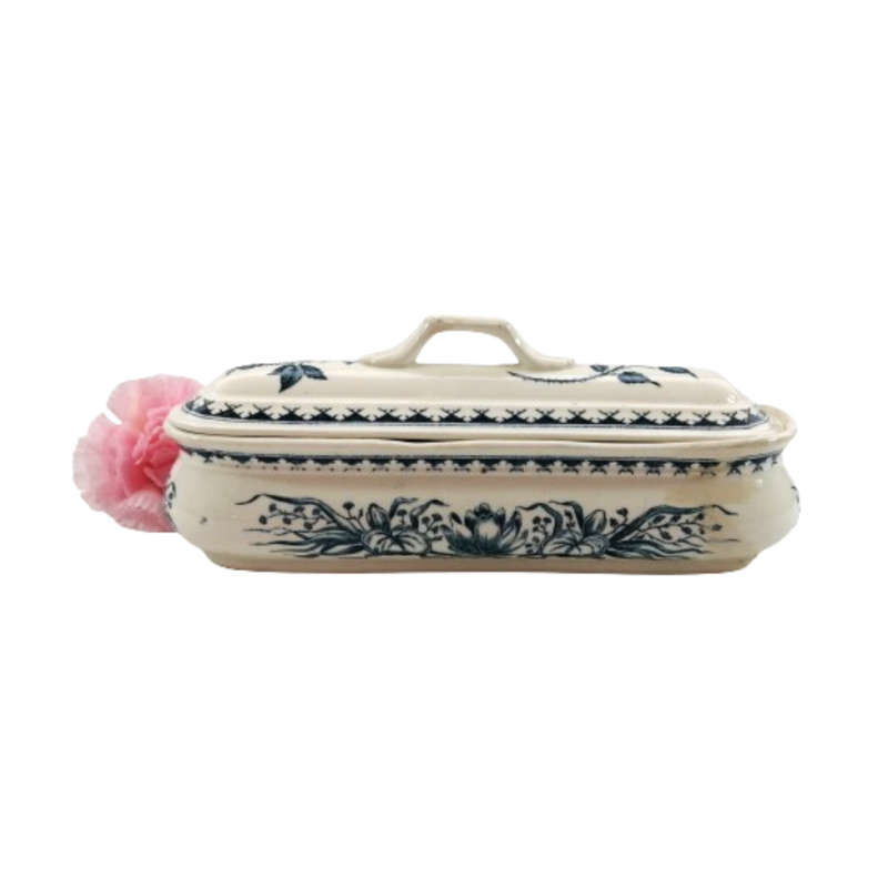 Jacob Fidler.co Bertha Oblong Lidded Dish
