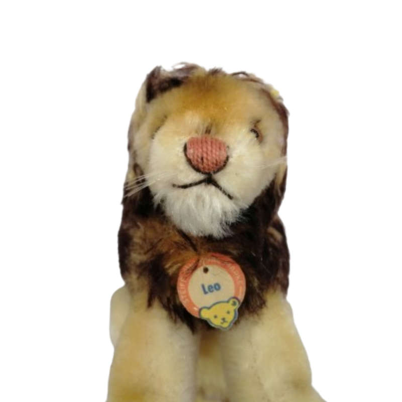 Steiff Mini Lion Leo 1950s Vintage Original Steiff Miniature Animal