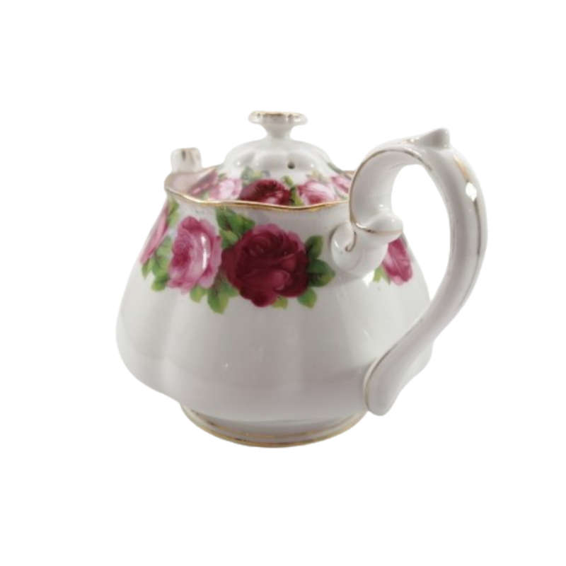 Royal Albert Old English Rose, large 6 cup Teapot