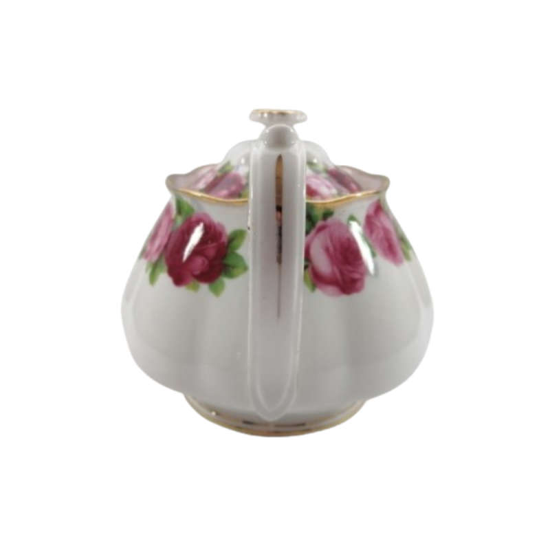 Royal Albert Old English Rose, large 6 cup Teapot