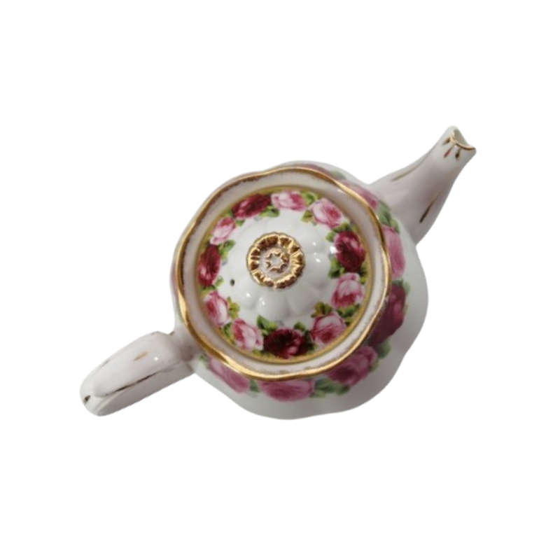 Royal Albert Old English Rose, large 6 cup Teapot