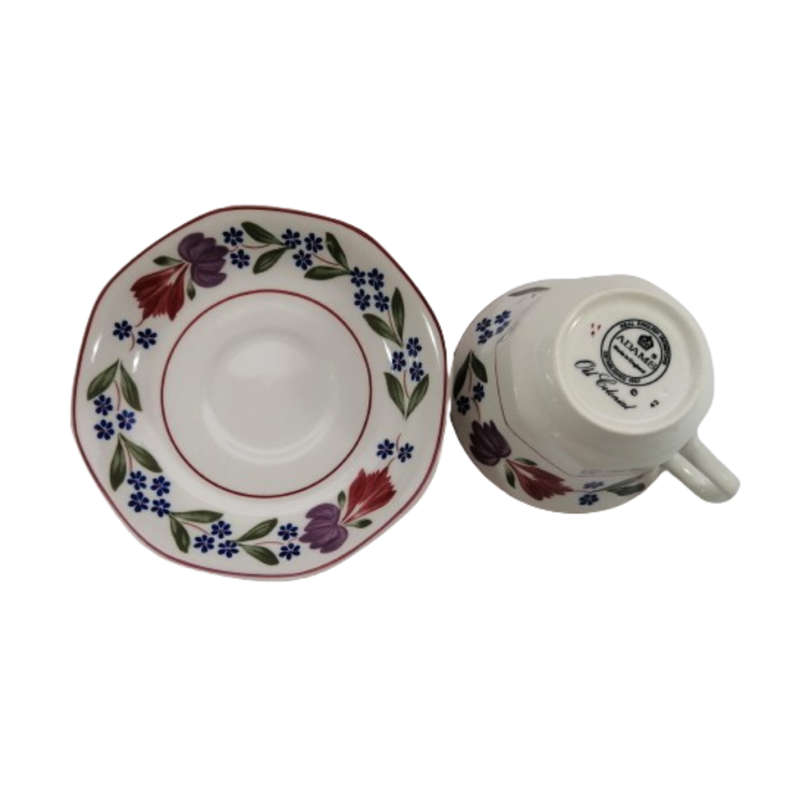Adams Old Colonial Cup and Saucer Duo English Ironstone