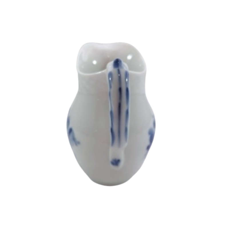 Royal Copenhagen Denmark White Porcelain Pitcher, Creamer
