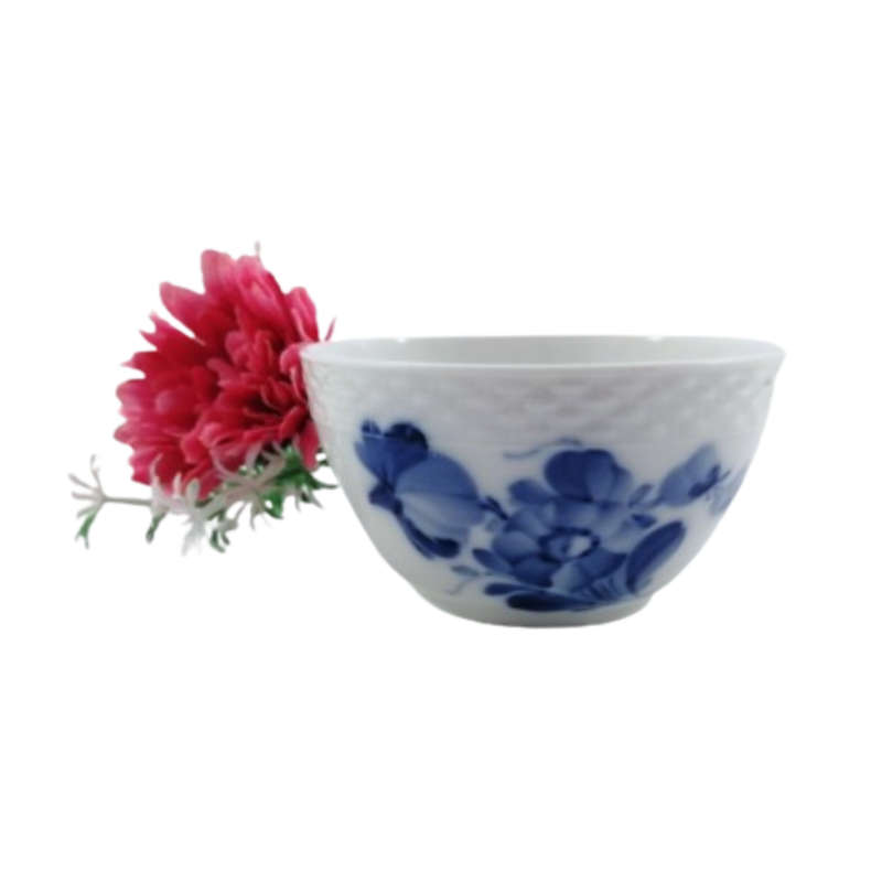 Royal Copenhagen Denmark White Porcelain  Open Sugar Bowl