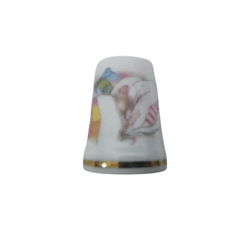 Royal Doulton Brambly Hedge China Thimble Primrose Sleeping, Boxed