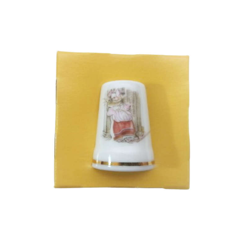 Royal Doulton Brambly Hedge China Thimble Lady Woodmouse, Boxed