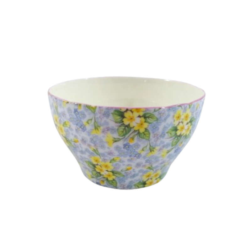 Shelley English Bone China English Sugar Bowl in the `Primrose Chintz`