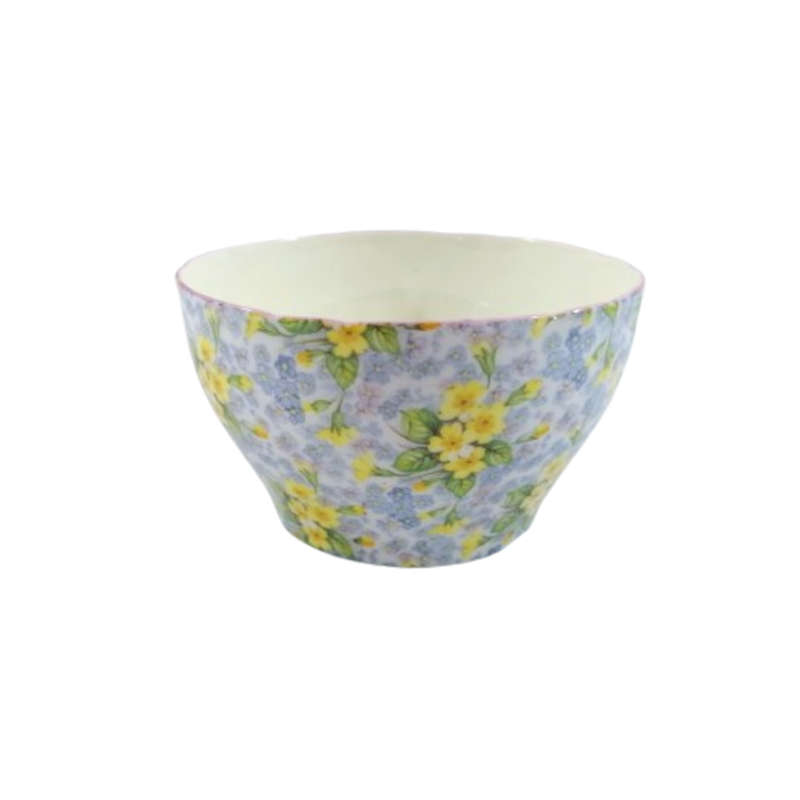 Shelley English Bone China English Sugar Bowl in the `Primrose Chintz`