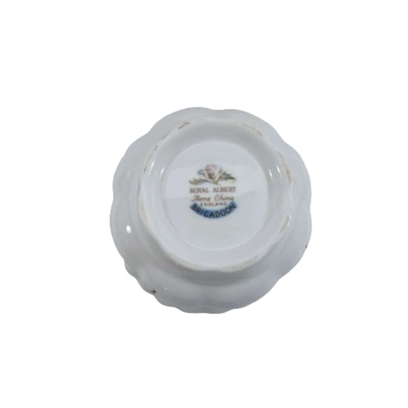 Royal Albert Bone China Sugar Bowl in the Brigadoon pattern