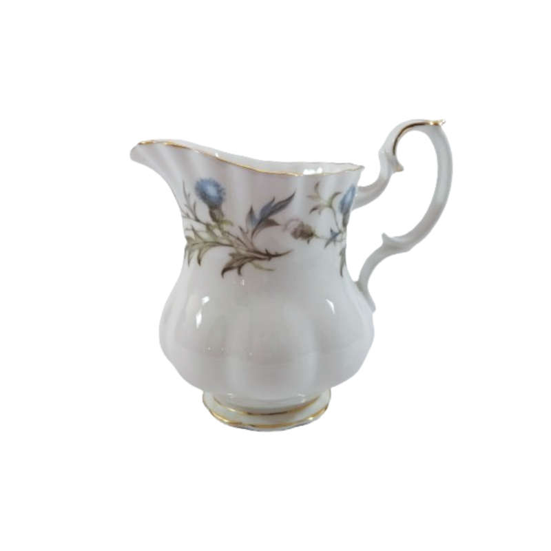 Royal Albert Bone China Creamer Milk Jug in the Brigadoon pattern
