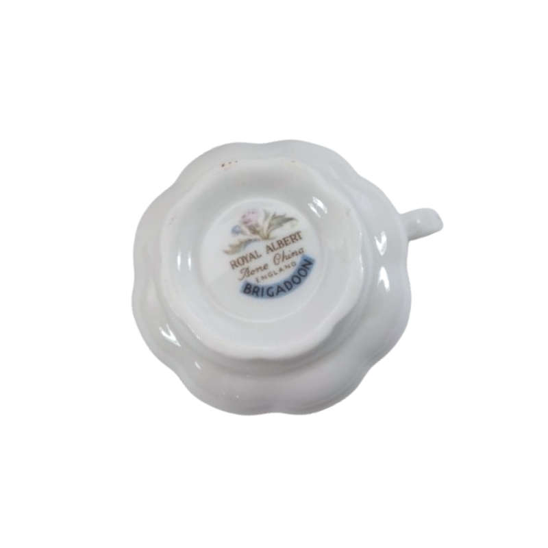 Royal Albert Bone China Creamer Milk Jug in the Brigadoon pattern